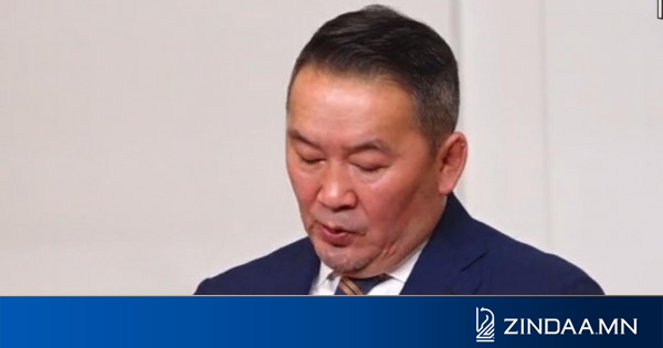 Ерөнхийлөгч х. Баттулга ман-ыг тараах захирамж гаргав